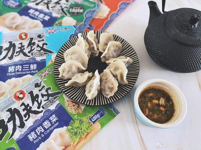 图片来源：微博@英国功夫食品