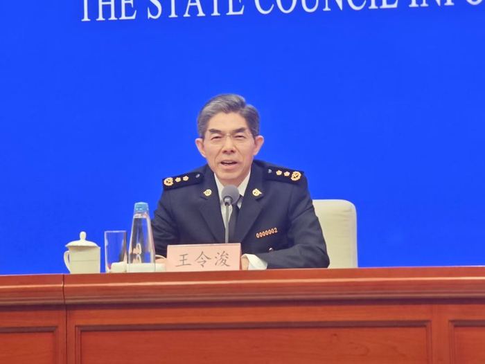 图：海关总署副署长王令浚 （缴翼飞/摄）