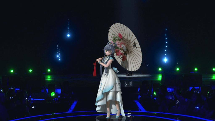 B 站「亲女儿」登场《2019 最后的夜》，图/ B 站