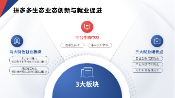         ▲《报告》从三个维度阐述了电商生态业态创新与就业促进的互动关系。