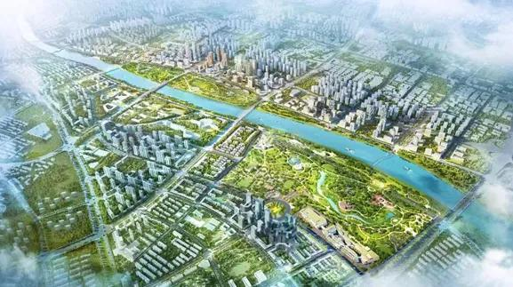 设计之都核心区鸟瞰图