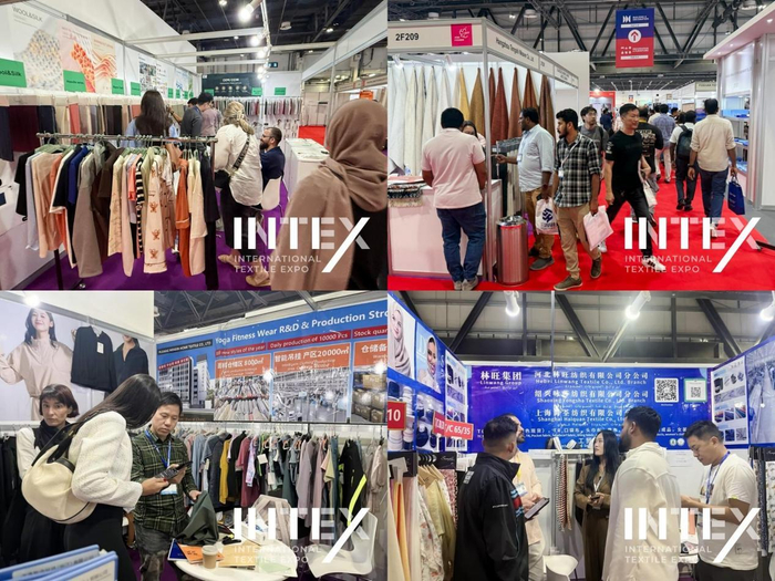 ▲ 往届INTEX阿联酋纺织展现场