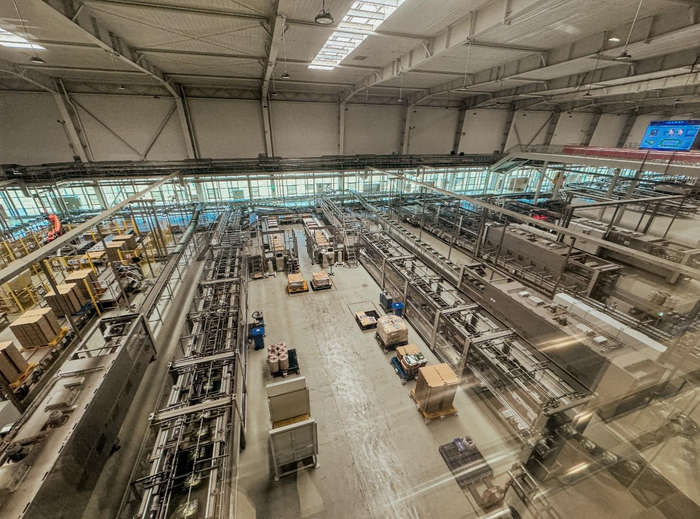 华润雪花蚌埠工厂智能化生产线