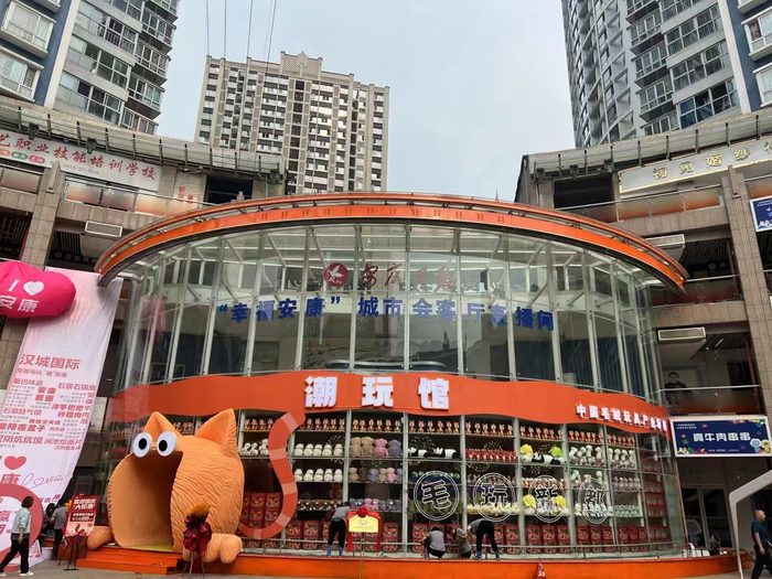 2024年9月29日，安康首家毛绒玩具潮玩馆开业