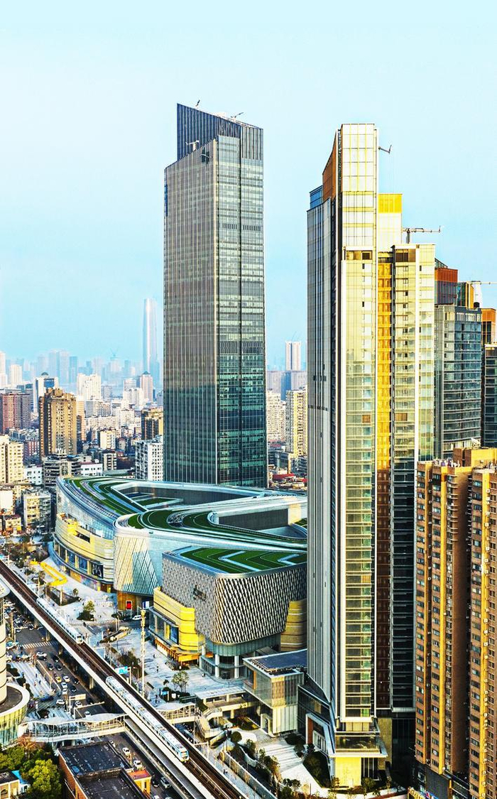     恒隆商圈。 （邹幼勤 摄）