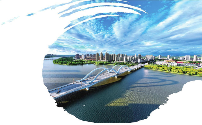         宜居宜业的辽阳，城市颜值和品质不断提升。图为辽阳市太子河两岸风光。    文圣区委宣传部供图