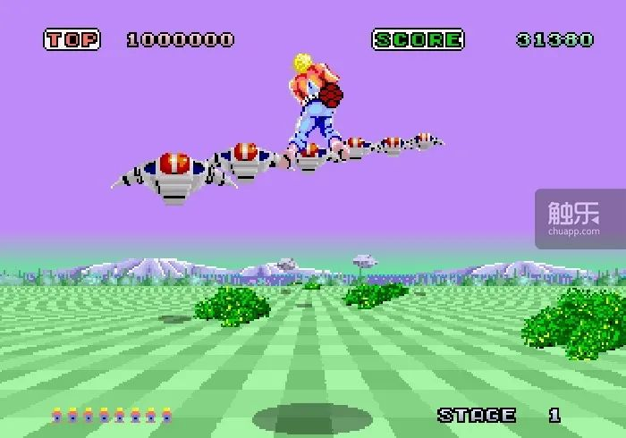 《太空哈利》仅凭 2D 画面就表现出了 3D 空间感