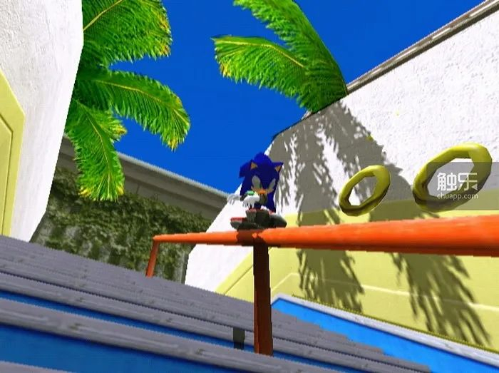 《索尼克大冒险 2》为系列引入滑轨动作