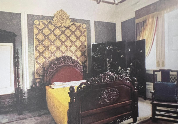 溥仪在缉熙楼的卧室