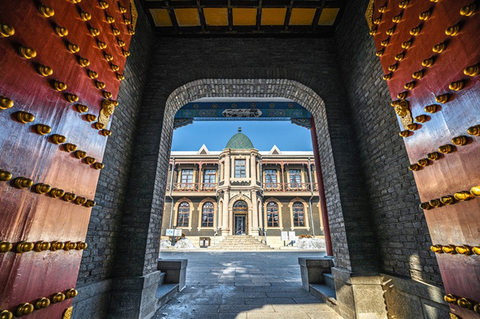 伪满皇宫博物院里的勤民楼 来源/视觉中国