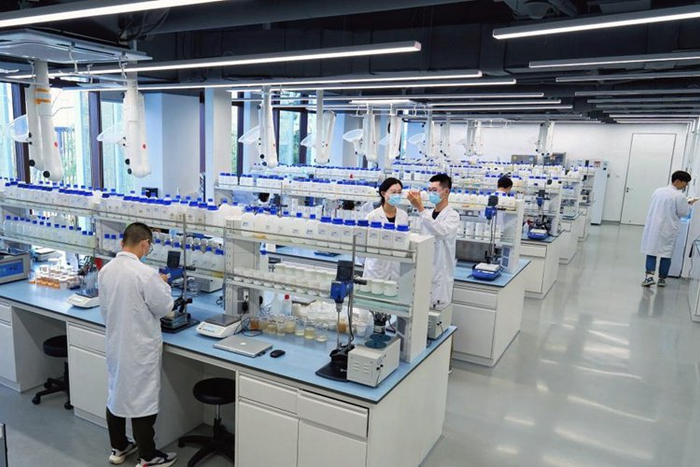 图为珀莱雅杭州龙坞研发中心（品牌提供）