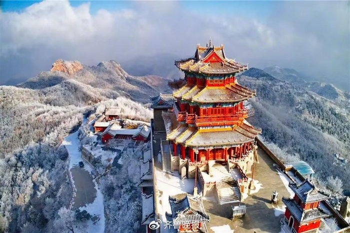 沂山风景区（资料图）