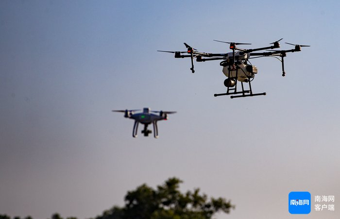 　资料图：通用机场上空日益热闹。受访者供图