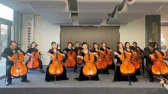 2024年大提琴友友社团年度汇报演出现场（央广网发  咸祥镇供图）