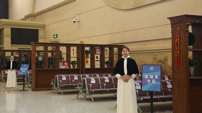 哈尔滨站专用候车区