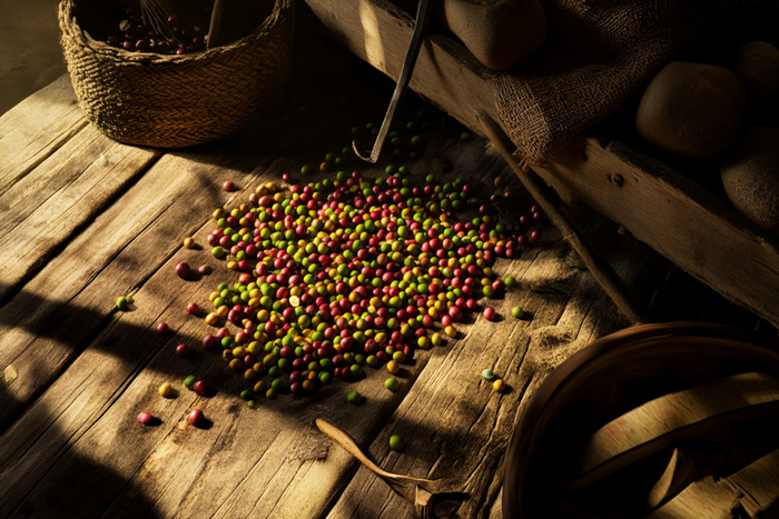 咖啡豆种植与加工、运输、销售都需要投入大量资金/诺言 制图