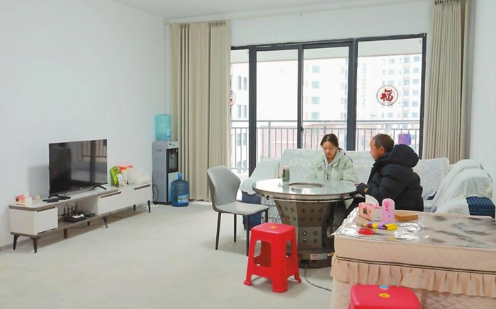 搬迁群众入住新家。云南日报-云新闻通讯员 杨金飞 摄