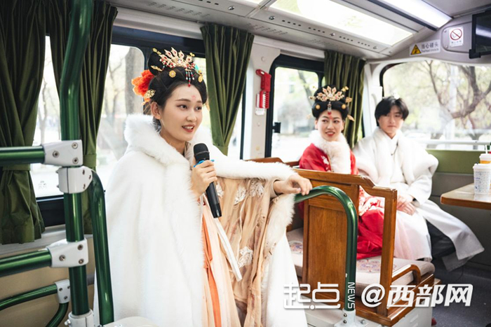 长安寻梦主题观光车