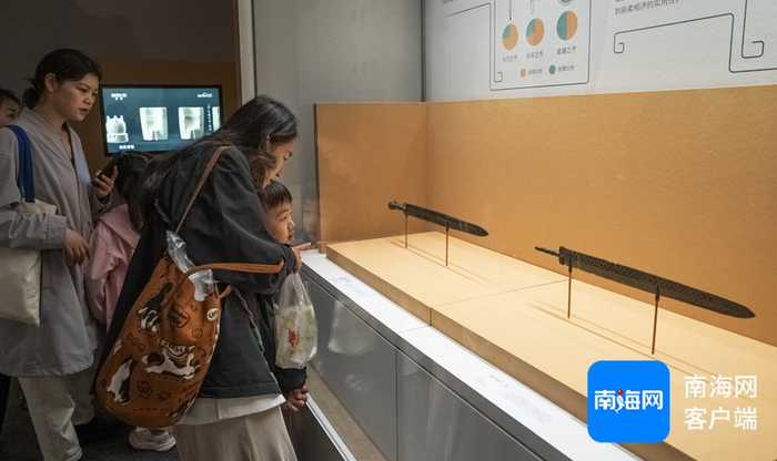 市民游客正在观展。记者 李昊 摄