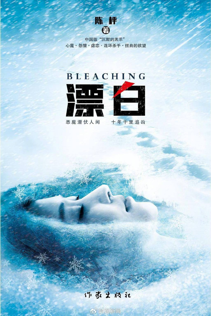2022年，陈枰出版小说《漂白》/图源网络