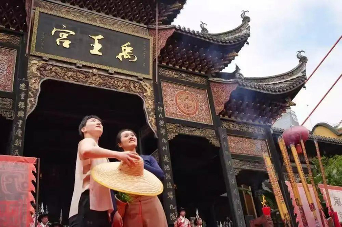 △重庆湖广会馆举行禹王庙会