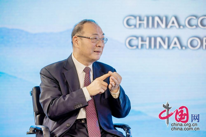 图为中国人民大学教授金灿荣  摄影/郑亮