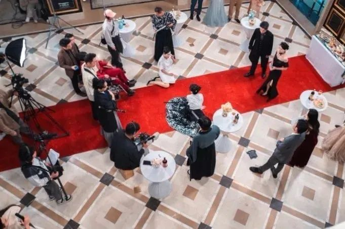 某微短剧拍摄现场。图/央广网