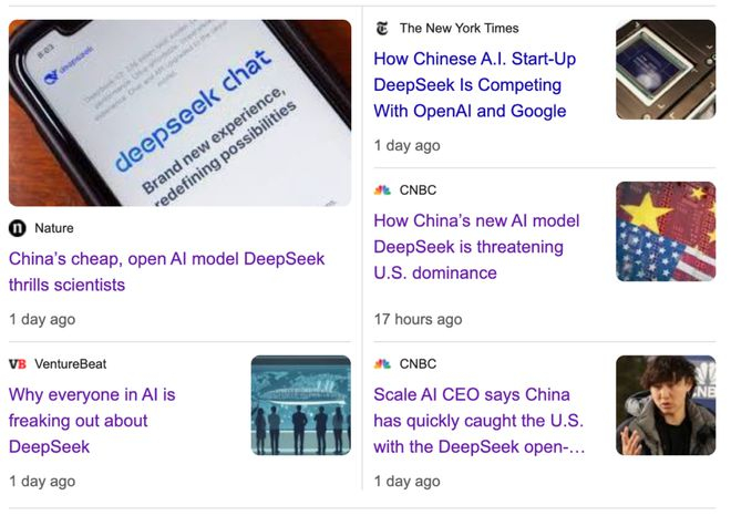 图丨Google 新闻首页推荐内容（来源：Google）