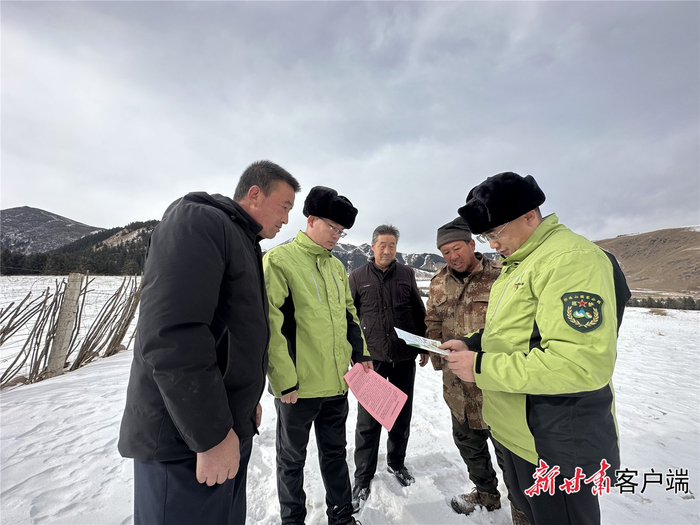 　　开展森林草原防火宣传。新甘肃·甘肃日报记者 金奉乾摄