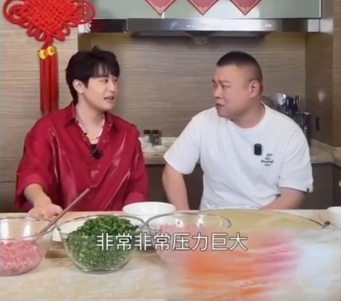 岳云鹏曾经表示，自己压力很大。　　网络图