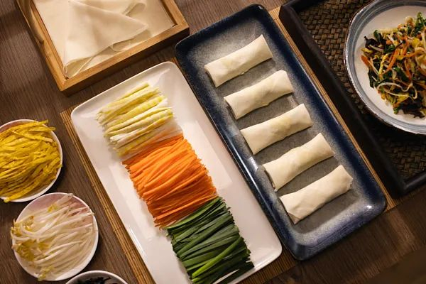 三丝春卷/图源：视觉中国