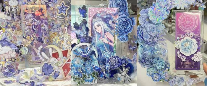 *“小懒”完成的手工作品