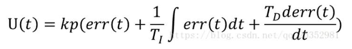 PID的信号框图：