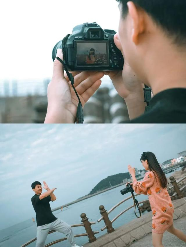 李然和小井一起出国旅行