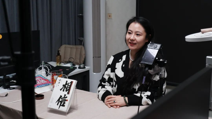 蔡磊的妻子段睿。摄影/本刊记者 孙厚铭