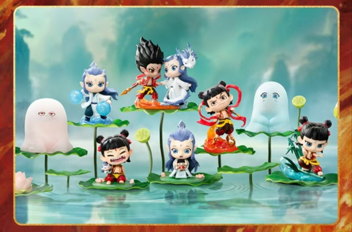 《哪吒之魔童闹海》天生羁绊系列手办截图自泡泡玛特官方小程序