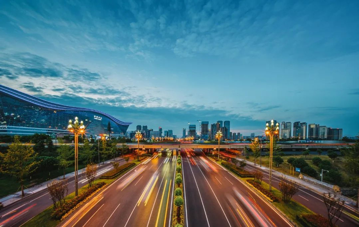 成都城市夜景 图片来源：每经记者 张建 摄 资料图