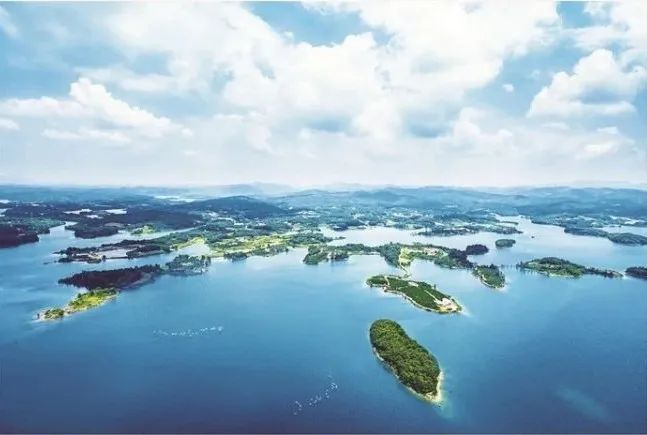 美丽的漳河水库