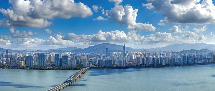 温州城区。 苏巧将 摄