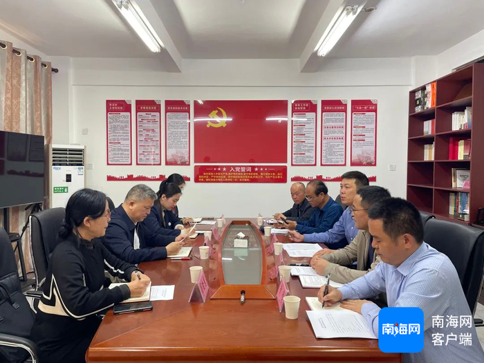 海南省见义勇为基金会到万宁调研林佳泰见义勇为事迹相关工作。万宁市委政法委供图