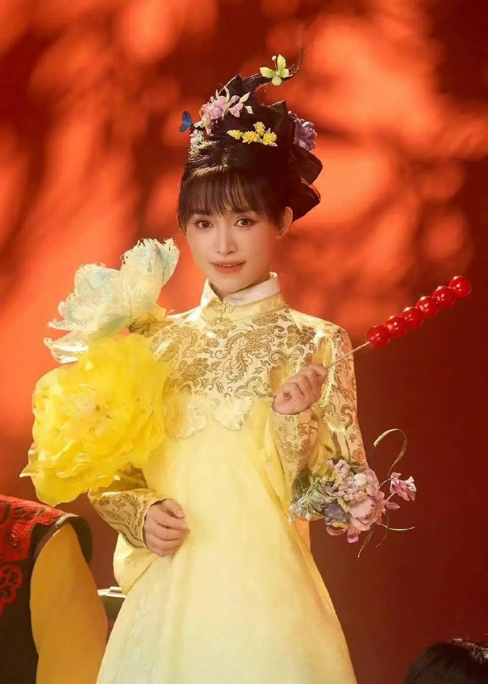 ​▲图：春晚上的李子柒