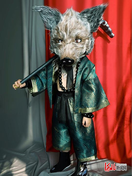 《黑神话：悟空》中猪八戒造型/赵建美摄