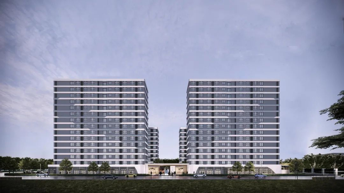 北区工业宿舍建设项目效果图