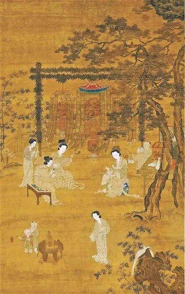 宋李嵩《观灯图》