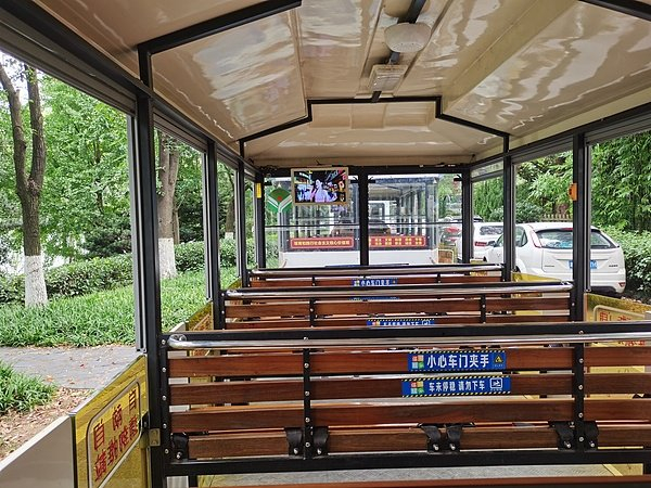 △长沙景区摆渡车（资料图）