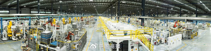 保沣集团的数智化工厂。