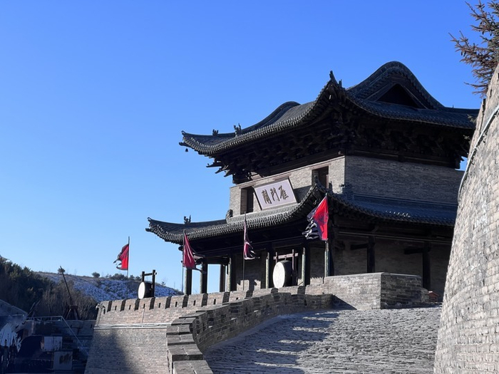 位于山西省忻州市代县的雁门关。新华每日电讯记者张磊摄