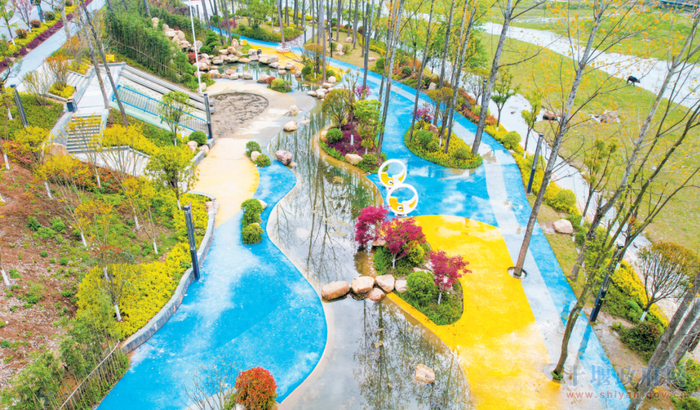 房县县城口袋公园 余杰 李炎 杜达巍 摄