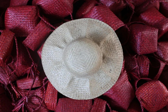 雷州蒲织作品。冼汉文 摄