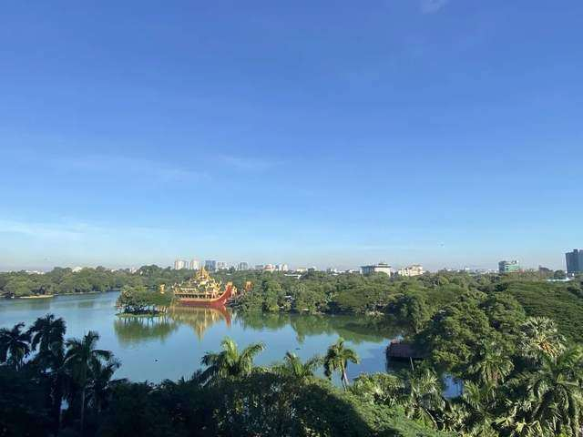 仰光市景。图源：受访者供图